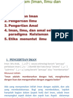 Trilogi Islam (Iman, IlmudanAmal)