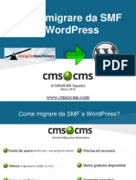 Come migrare da SMF a WordPress