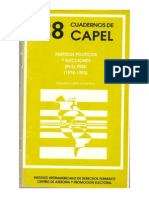 1995 Partidos Políticos y Elecciones en El Perú (1978-1993)