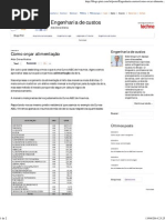 Como Orçar Alimentação _ Blogs Pini