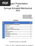 Download syringe actuated mechanical arm by Mohd Subhan SN220279046 doc pdf