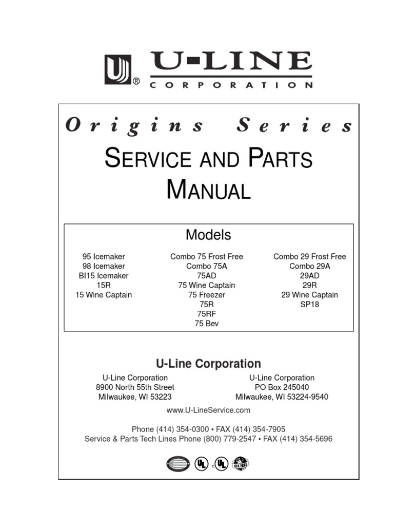 Uline Ice Maker Wiring Diagram - Complete Wiring Schemas
