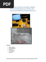 Tutorial Proyecto Raspberry Pi
