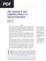 History of Special Education