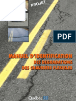 Manuel de Degradation Des Chaussees - Interessant PDF