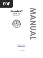 Download ChronoSync 4 Manual by Marlon Patrone SN22029751 doc pdf