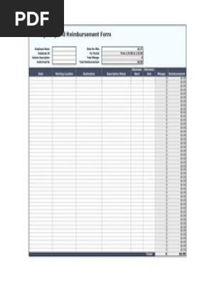 Auto Mileage Log Template1