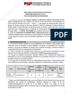 MP-SP Auxiliar de Promotória