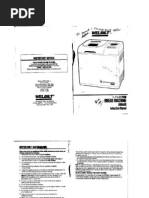 Download Welbilt Bread Machine Model 4400 Instruction Manual by scott-hamilton-8020 SN22030124 doc pdf