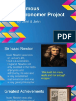 Famous Astronomer Project