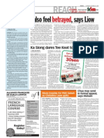 Thesun 2009-10-29 Page02 I Also Feel Betrayed Says Liow