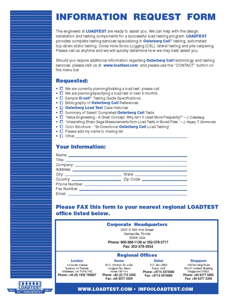 Information Request Form: Requested | PDF | Business | Computers