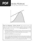 Calculus Workbook