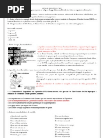 Lista de exerício II COM GABARITO