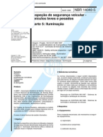 NBR 14040-05 - 1998 - Inspeção de Segurança Veicular - Iluminação.pdf