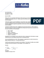 Katko Response Letter to Maffei