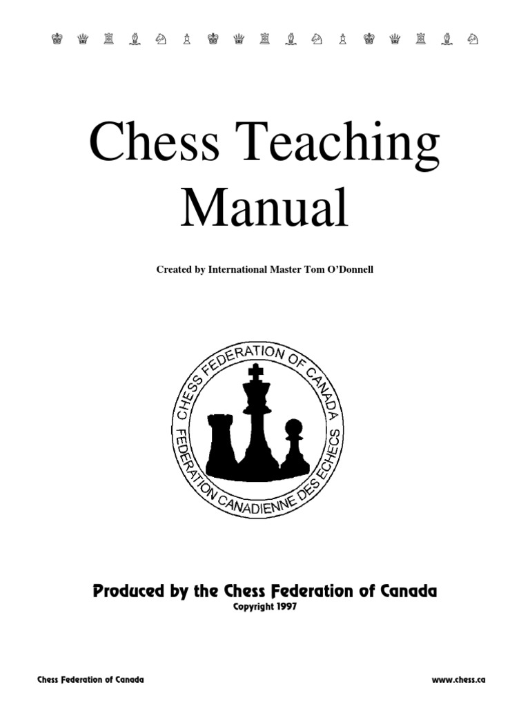Chess Teaching Manual | PDF | Chess | Game Theory