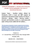 0500 letter formal Magazine iGCSE Article CIE Lang English 0500 letter formal Magazine iGCSE Article CIE Lang English