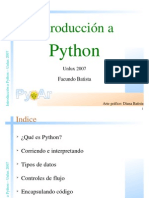 Introduccion A Python Por Facundo Batista