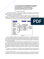 El Rol Del Profesor y La Evaluacion Como Oportunidad Para El Aprendizaje - Morales