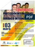Protección Internacional: Conferencia