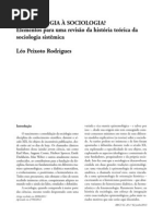 Da Fisiologia à Sociologia