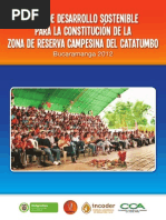 Plan de Desarrollo Sostenible-zrc Catatumbo