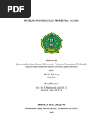 Download PENELITIAN SOSIAL DAN PENELITIAN AGAMA by MuchlisIbnuSulemang SN220359607 doc pdf