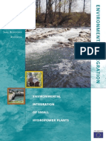 Environmental Integration Small Hydropower Plants