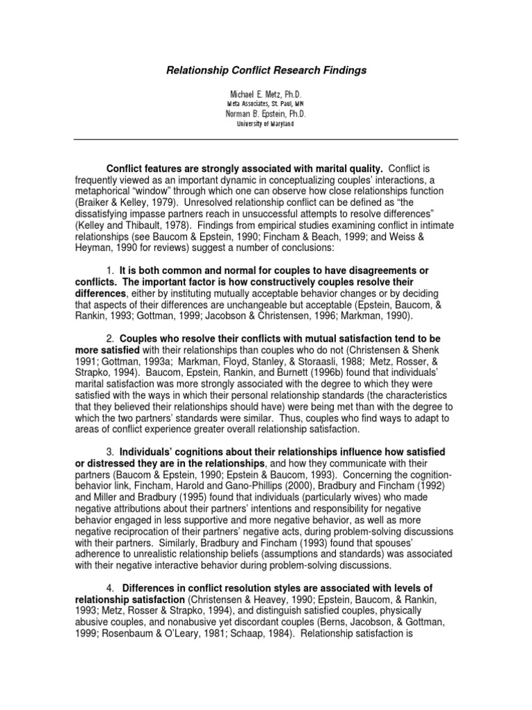 Interpersonal conflict image