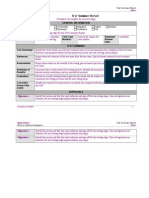 Test Summary Report Template