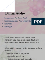 Bahan Audio