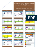 Calendario Escolar ITSA 2013-2014 CORREGIDO