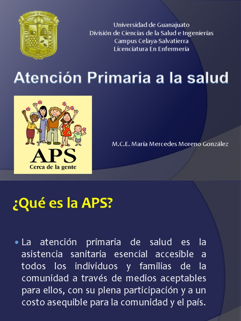 Atencion Primaria A La Salud | PDF | Enfermería | Sistema de salud