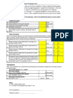 Landfill Capacity Calculation