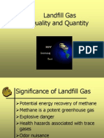 Methane Quality Quantity