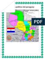 Mapa Político Del Paraguay
