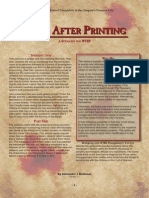 Burn After Printing