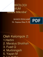 presentasi isolasi mikrob