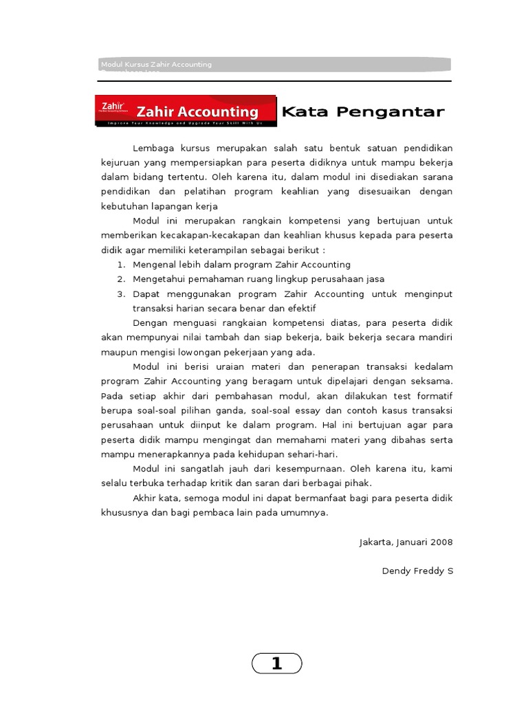 Contoh Makalah Zahir Bsi