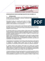 Intervención en Casos de Mutismo Selectivo en Los Niños-As 1. Introducción