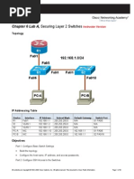 Security Chp6 Lab-Secure-Layer2 Instructor