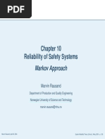 Reliability of Safety Systems: Markov Approach