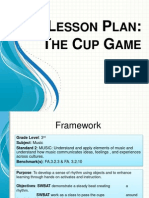 Lesson Plan-The Cup Game