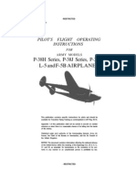 Pilot's Flight Operating Instructions for Army Models P-38H, P-38J, P-38L-1, L-5 and F-5B Airplanes