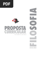 Proposta Curricular - Filosofia