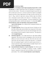 The Pulse Dispersion Greater Is The Information Carrying Capacity of The Fiber