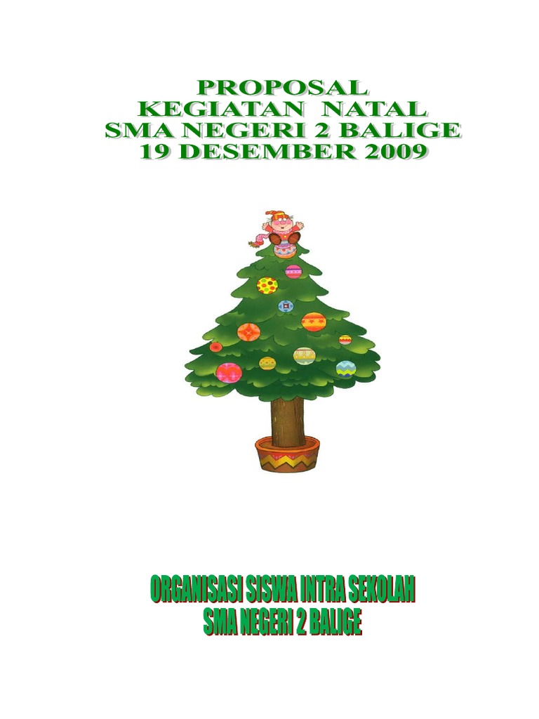 Proposal Natal SMAN 2 Balige Benar