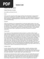 Download Mercury Sign House Aspect by mesagirl SN2204093 doc pdf