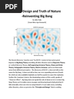 Download Grand Design and Truth of Nature - Reinventing Big Bang Origin  by John Paily SN220409302 doc pdf